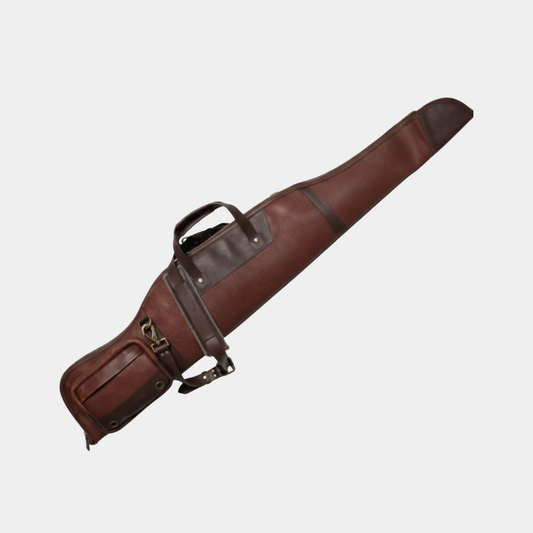 Two Toned Thick Leather Rifle Case