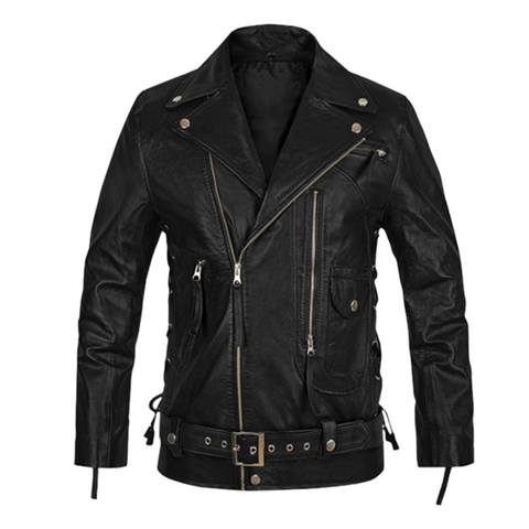 Terminator 2 Arnold Schwarzenegger Leather Jacket