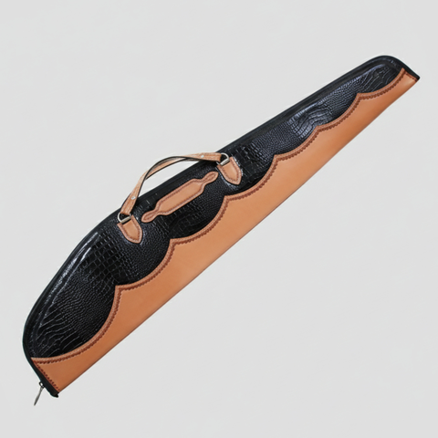 GCS35 - Black Elephant Print Rifle Gun Case