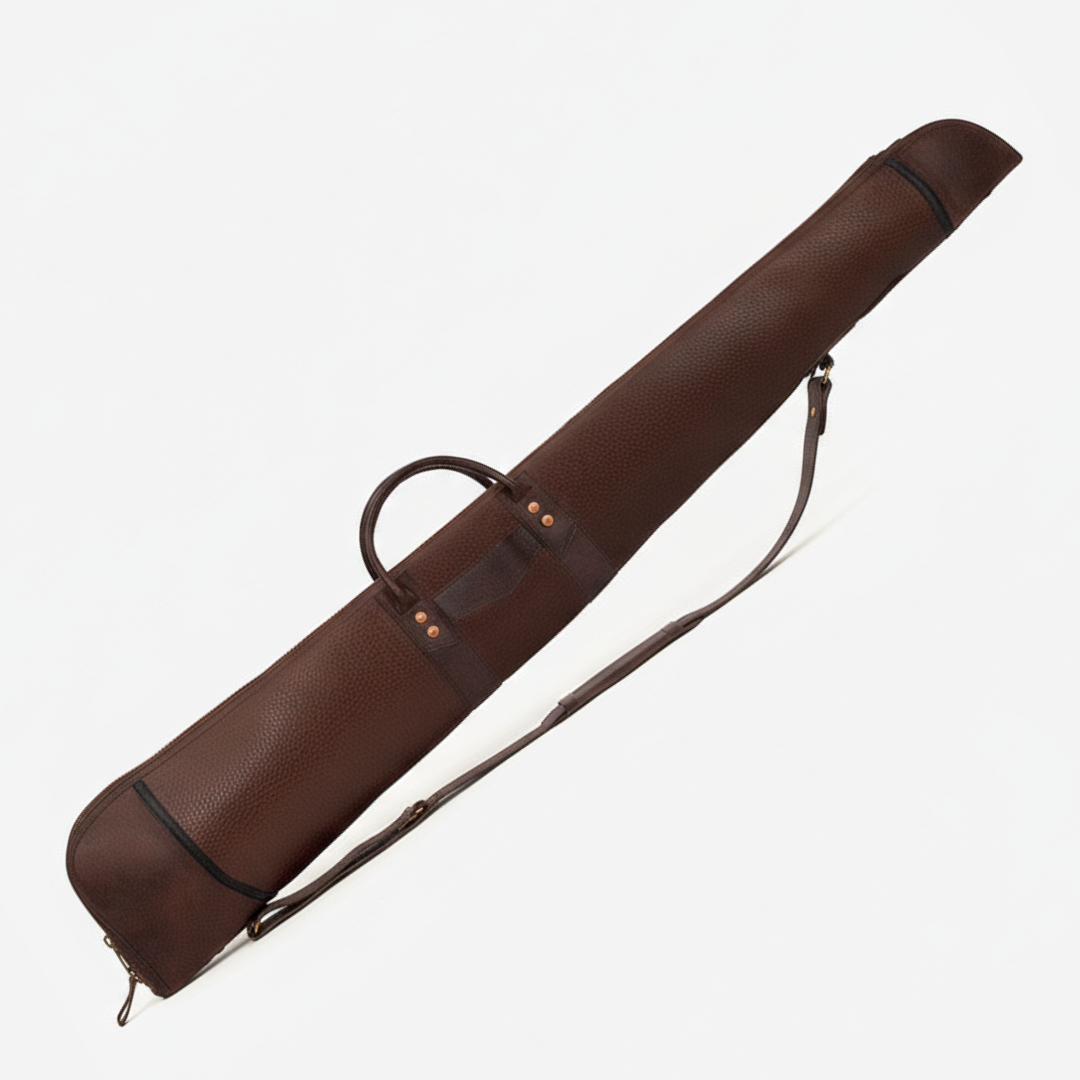 HandCrafted Durable Leather Hunting Shotgun Case