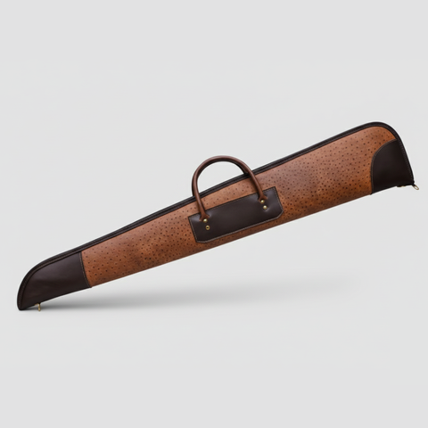 Shotgun Case Embossed Ostrich ES-162-X