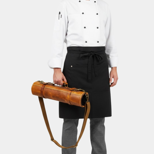 Vicenza Leather Knife Roll