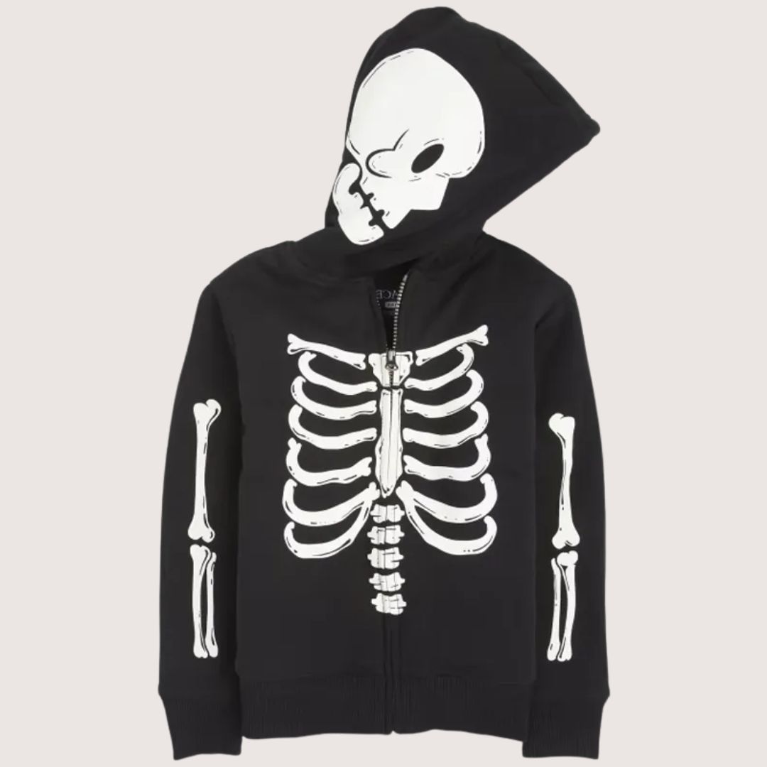 Skeleton Zip up Hoodie