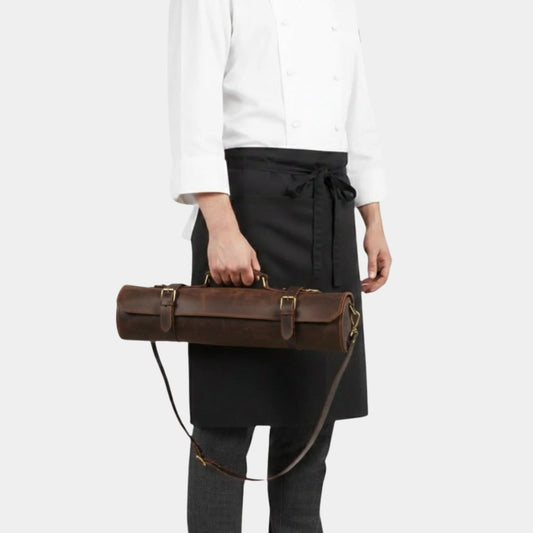 Custom Knife Leather Roll