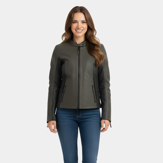 Women's Gallun 2.0 H-D Triple Vent System Leather Riding Jacket