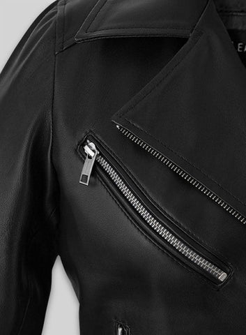 Adele Exarchopoulos Leather Jacket