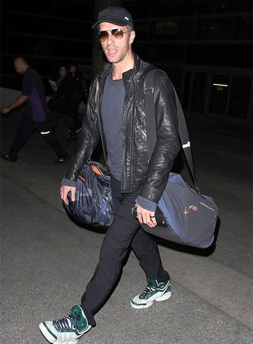 Chris Martin Leather Jacket - Leather Clan