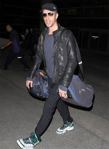 Chris Martin Leather Jacket - Leather Clan