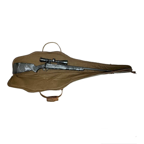Canvas Leather Rifle Case