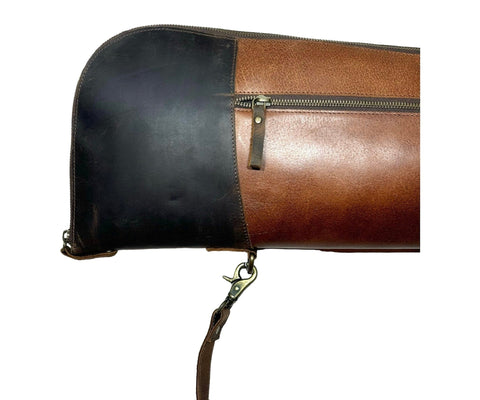 Shotgun Brown Leather Case