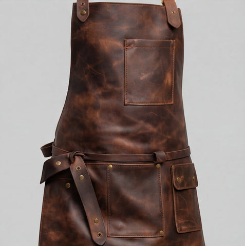 Firepit Sizzle Grill Leather Apron