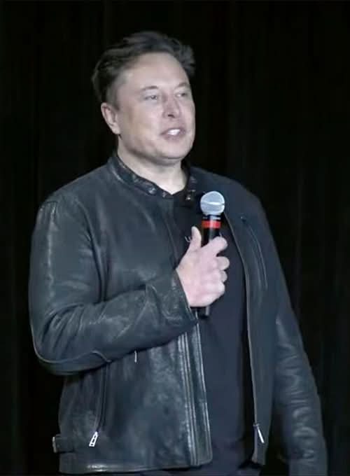Elon Musk Leather Jacket - Leather Clan