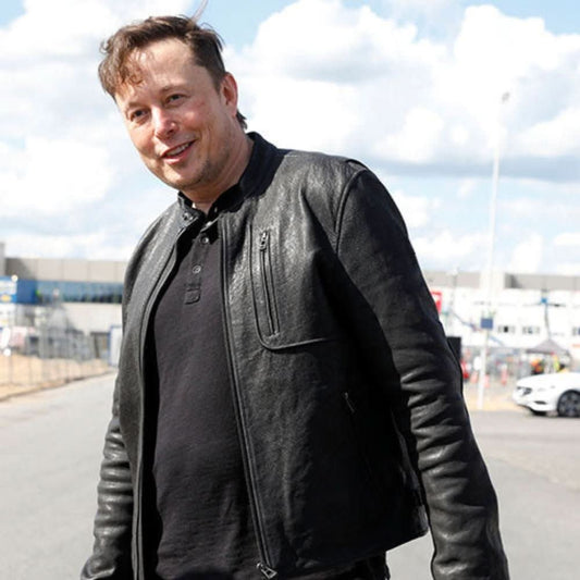 Elon Musk Leather Jacket - Leather Clan