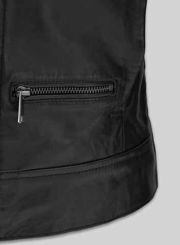 Elsa Pataky Leather Jacket