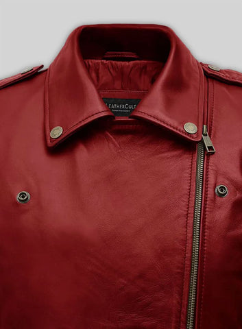 Emilia Clarke Last Christmas Leather Jacket