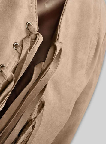 Francia Rasia How I Met Your Father Suede Jacket