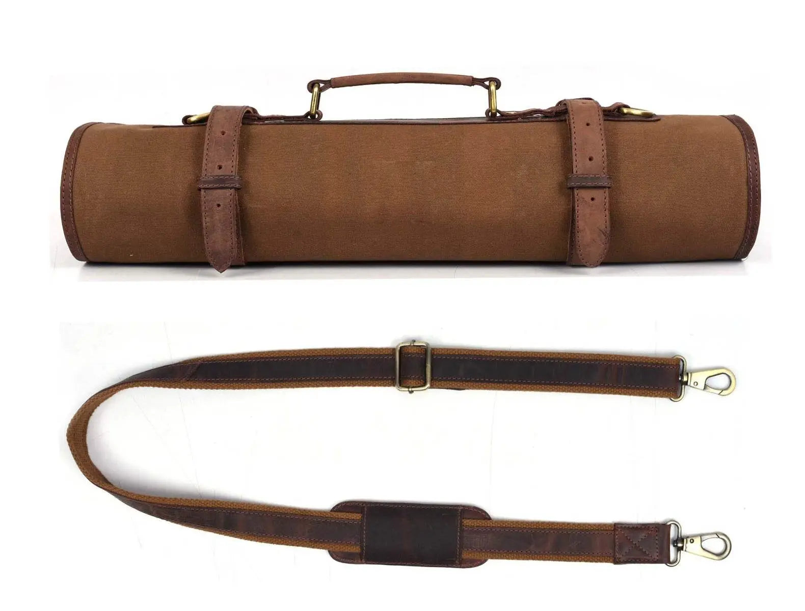 Tuscania Leather Knife Roll