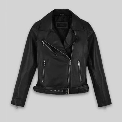 Adele Exarchopoulos Leather Jacket