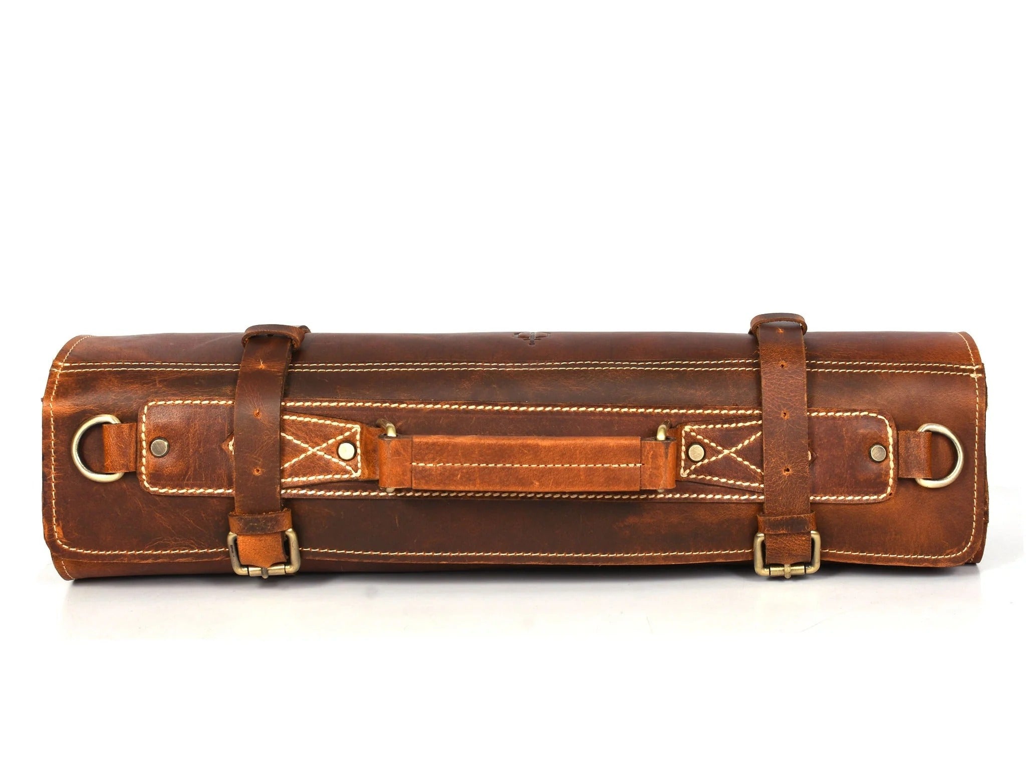 Torino Ranch Leather Chef Knife Roll
