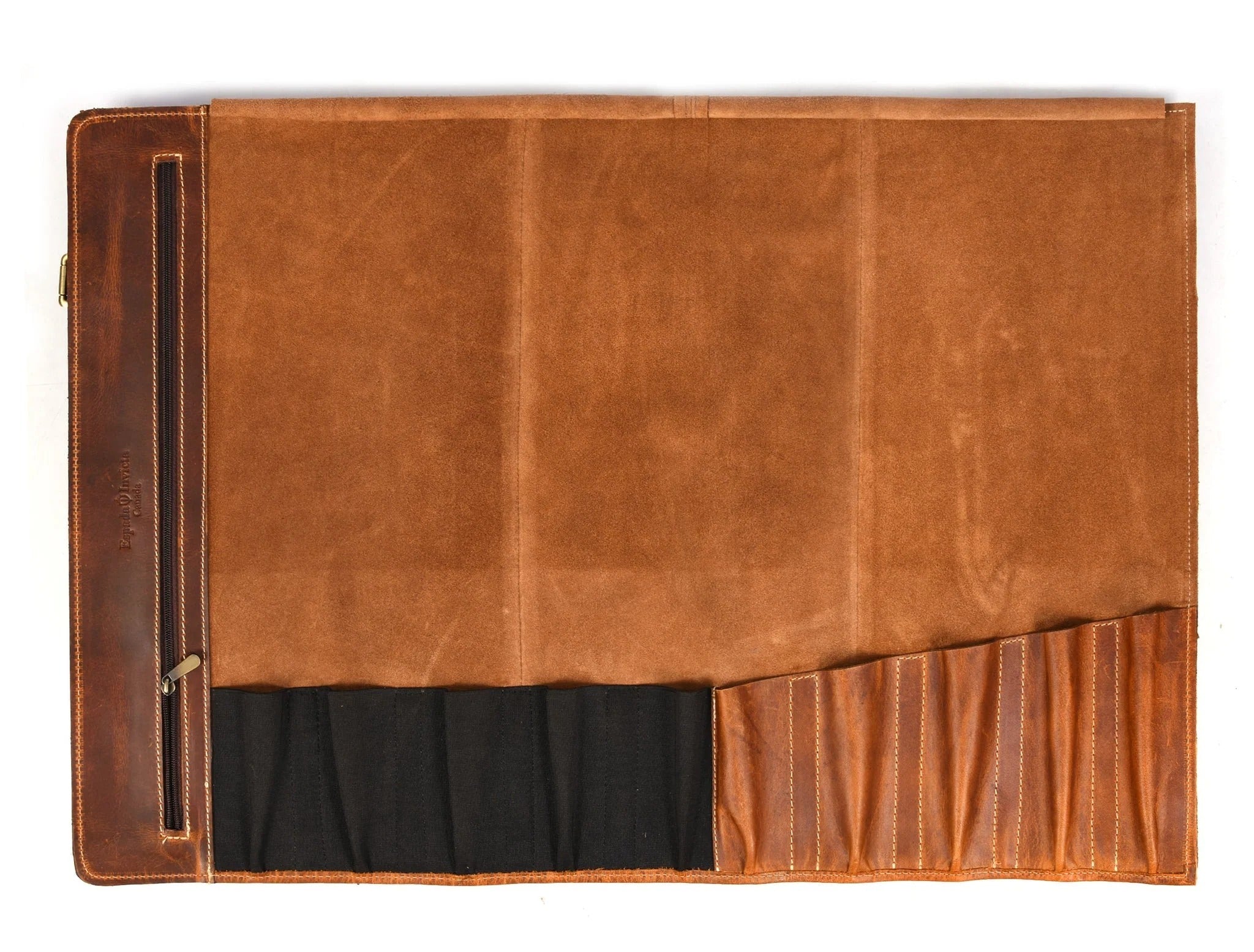 Torino Ranch Leather Chef Knife Roll