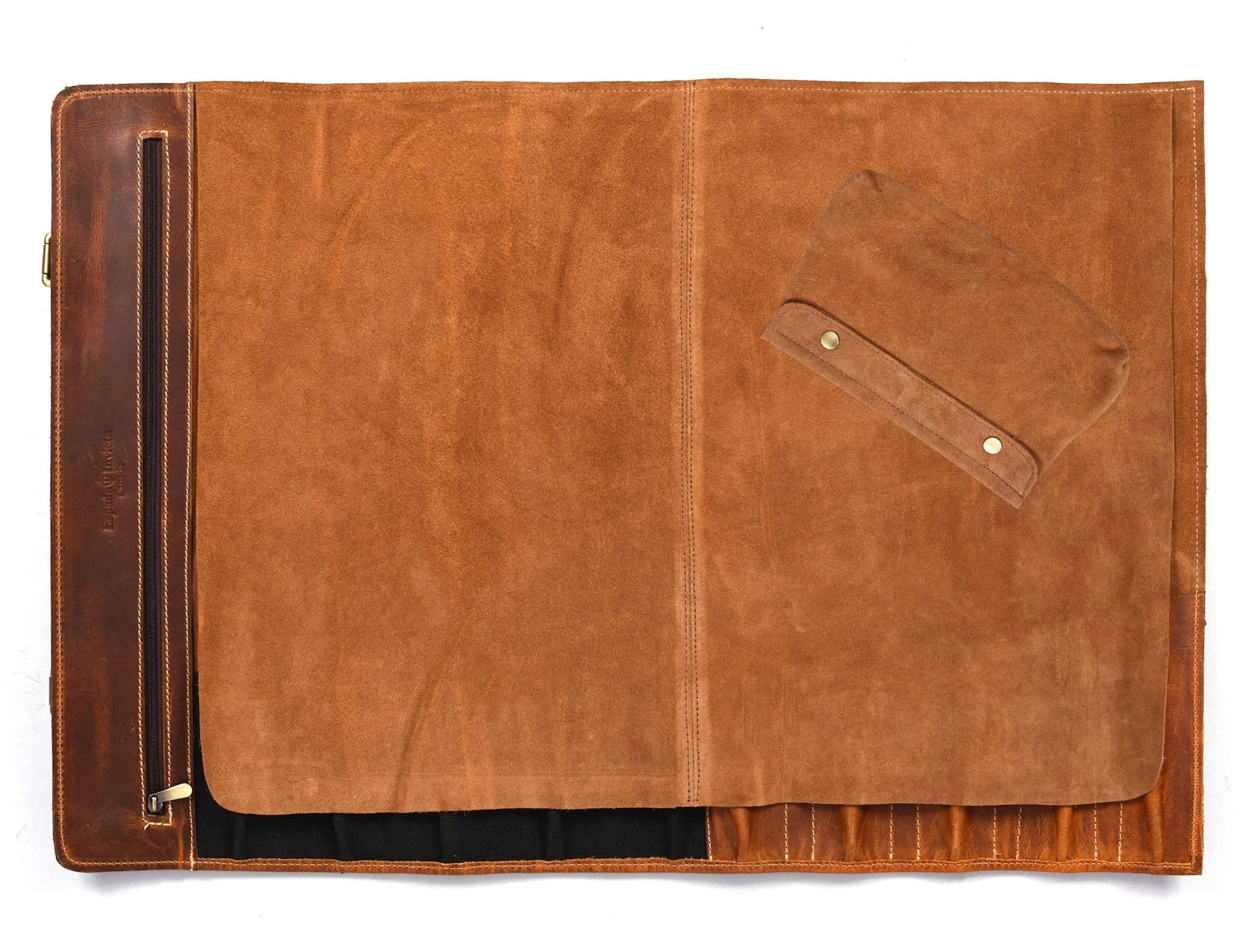 Torino Ranch Leather Chef Knife Roll