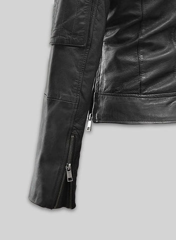 Karen Gillan Leather Jacket