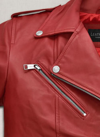 Kathryn Newton Freaky Leather Jacket