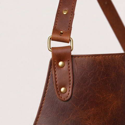 Heritage Classic Leather Barista Apron