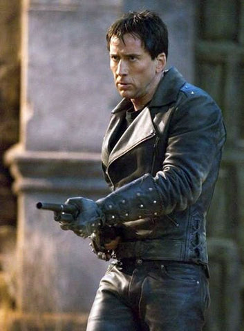 Nicolas Cage Ghost Rider Leather Jacket - Leather Clan