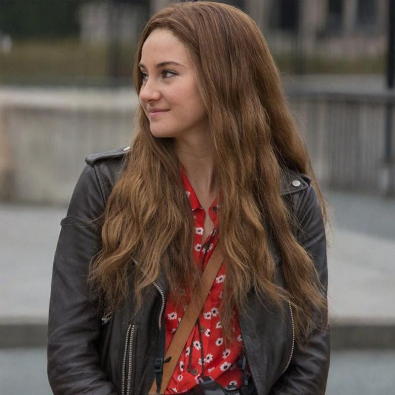 Shailene Woodley Snowden Leather Jacket