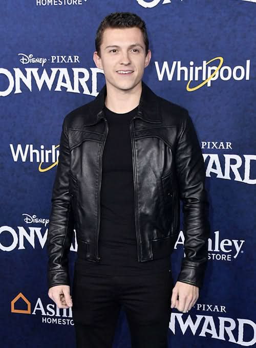 Tom Holland Leather Jacket - Leather Clan