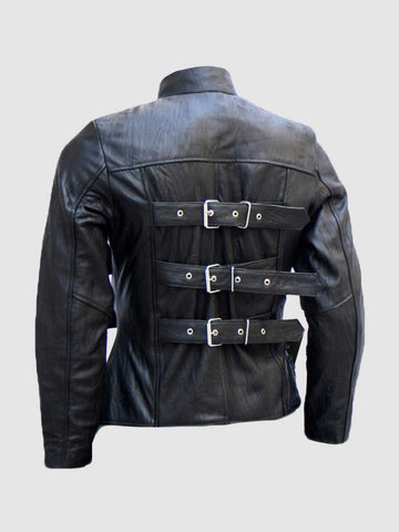 Men's Black Trench Leather Coat â€“ Longline Winter Style