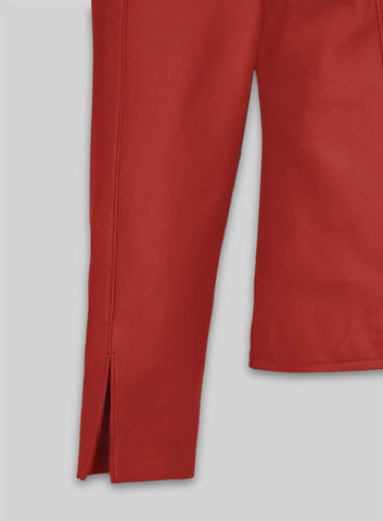 Whitney Houston Leather Jacket