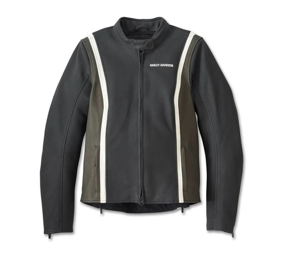 Women's Oracle Waterproof Leather Riding Jacket - Leather Clan